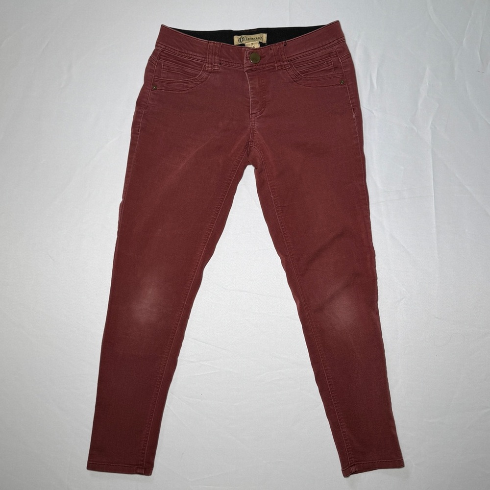 Democracy Women's Burgundy Jeggings